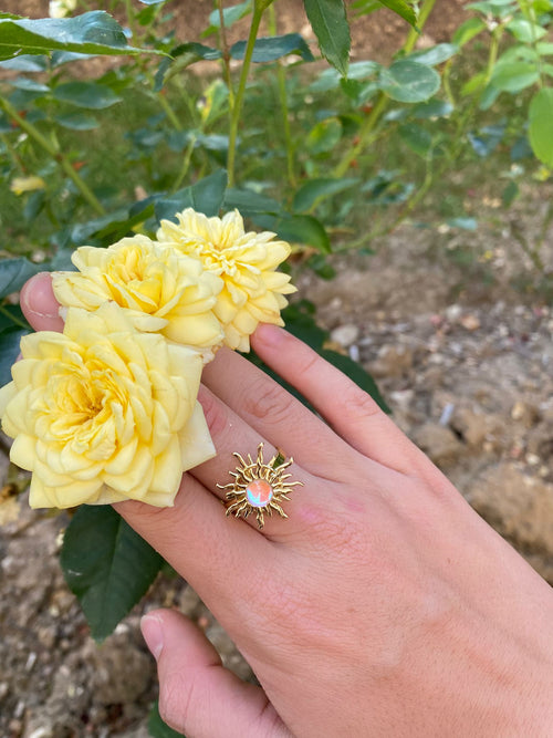 Bague anti stress sunny